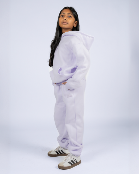 Kids Aromatherapy Sweatpants - Lilac - image 01