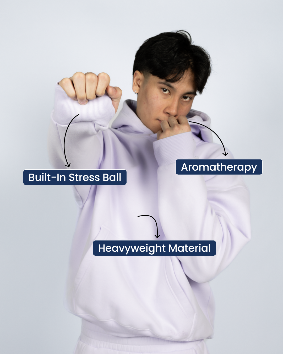 Aromatherapy Hoodie - Lilac - image 02