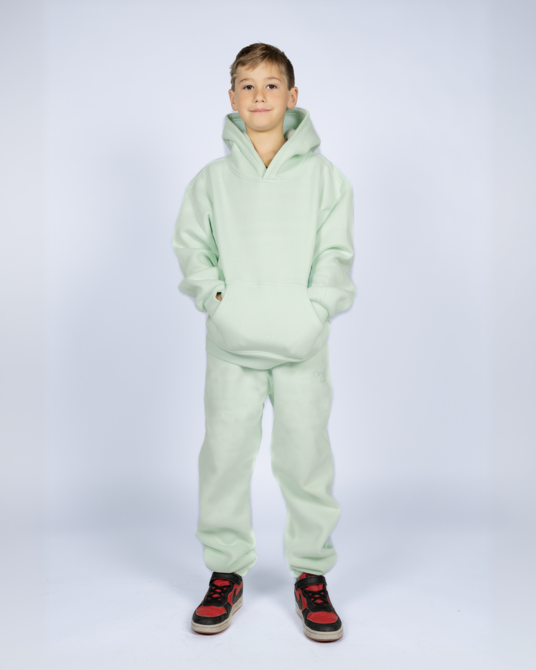 Kids Aromatherapy Sweatpants - Mint - image 01