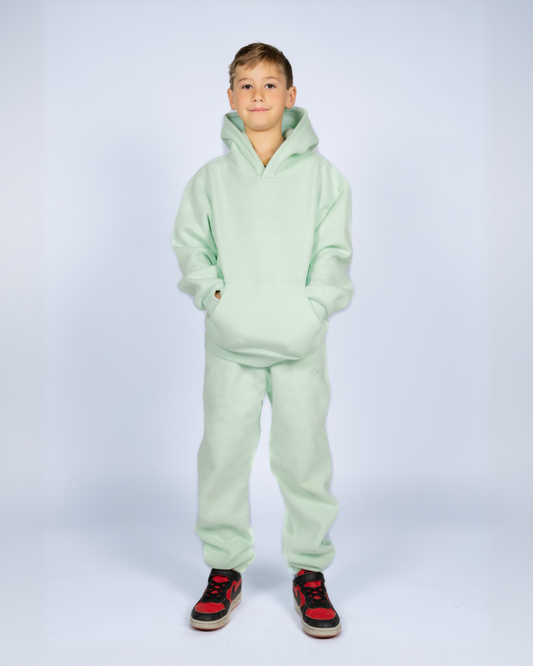 Kids Aromatherapy Sweatpants - Mint - image 01