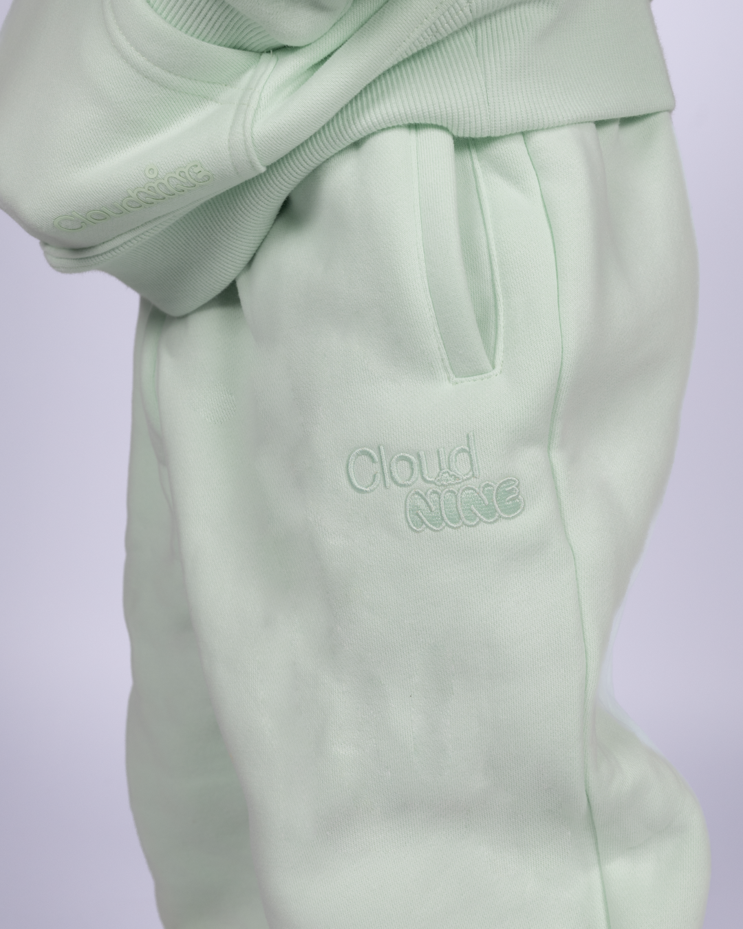 Kids Aromatherapy Sweatpants - Mint - image 03
