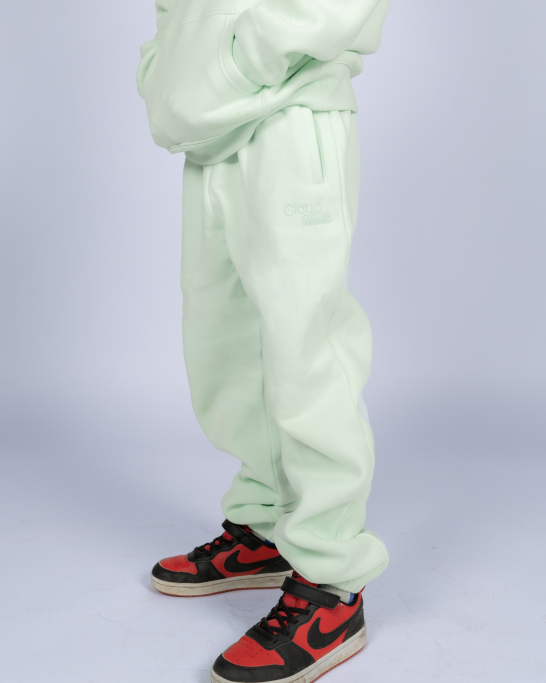 Kids Aromatherapy Sweatpants - Mint - image 04
