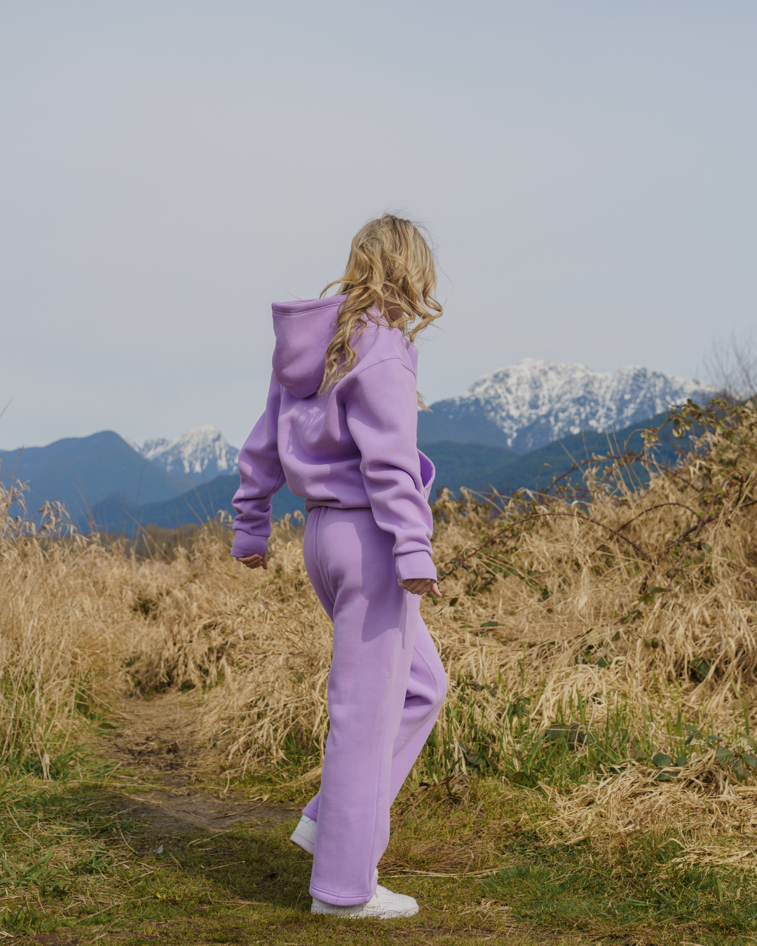 Pastel Cloud Best Hoodie and Sweatpants in Lavander