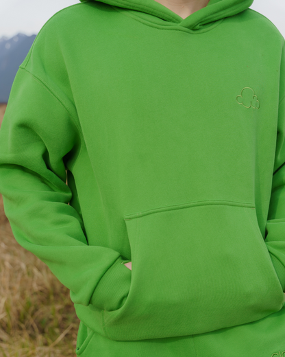 Pastel Cloud Best Hoodie in Matcha Green