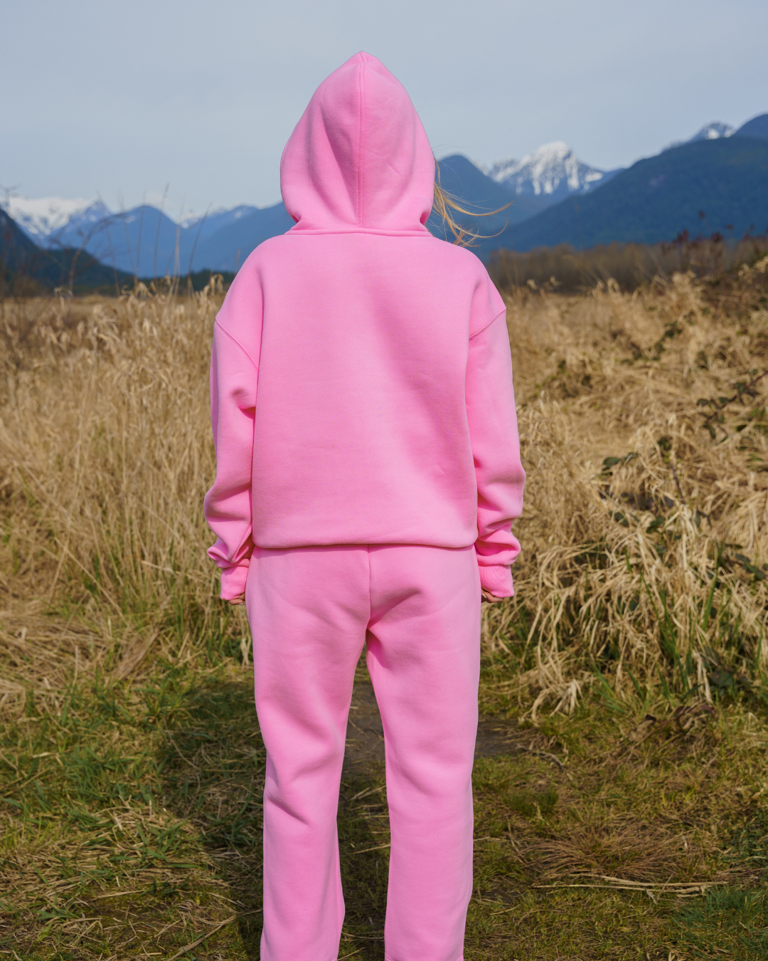 Pastel Cloud Hoodie Cotton Candy Backside