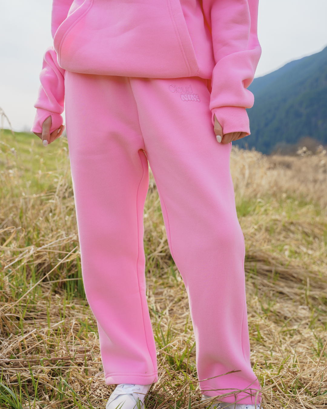 Pastel Cloud Sweatpants Cotton Candy Comfort 