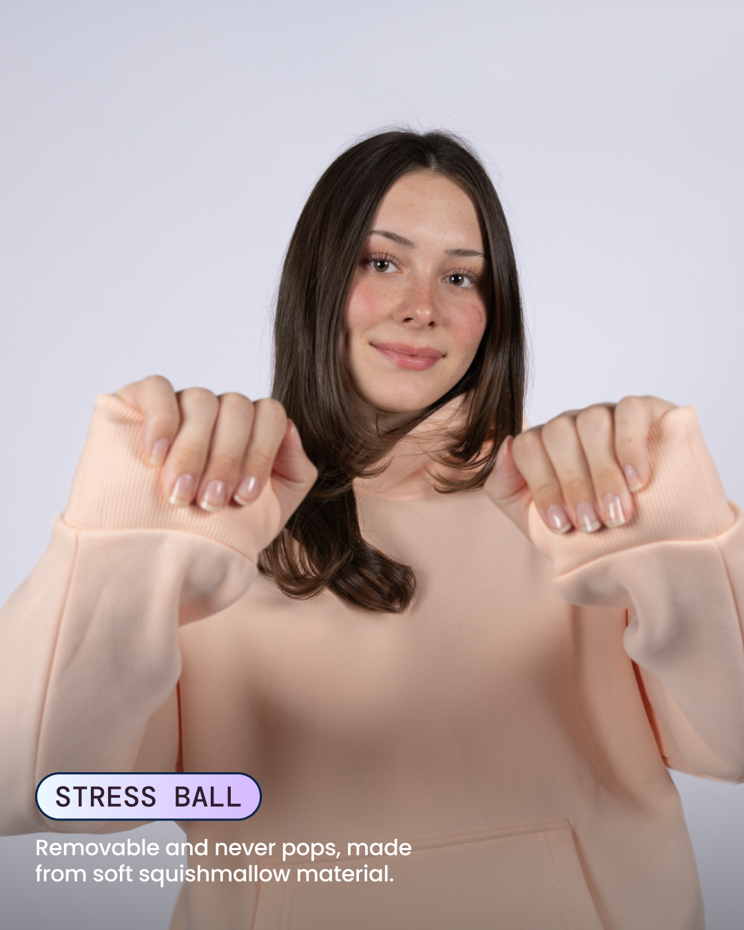 Aromatherapy Hoodie - Peach - image 01