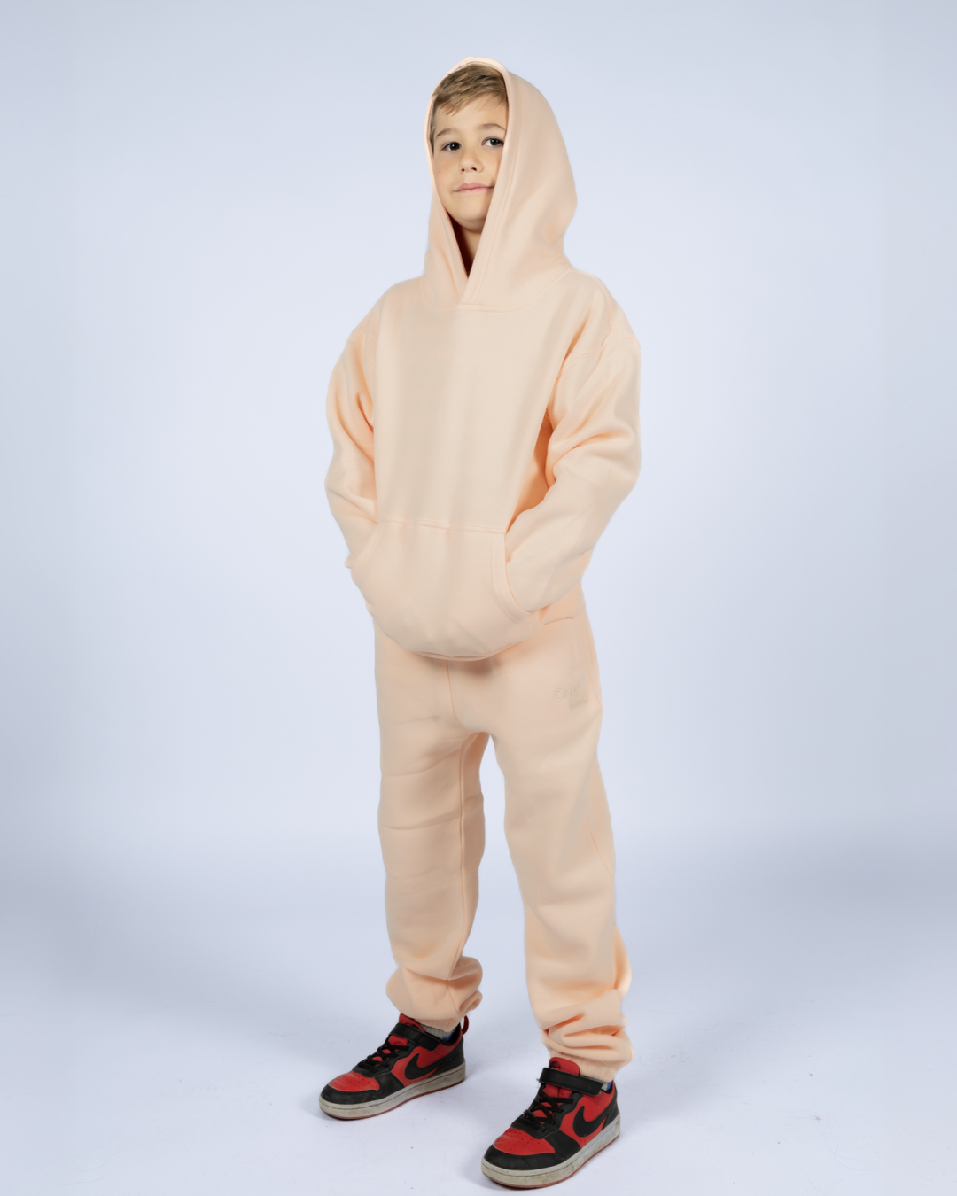 Kids Aromatherapy Sweatpants - Peach - image 01