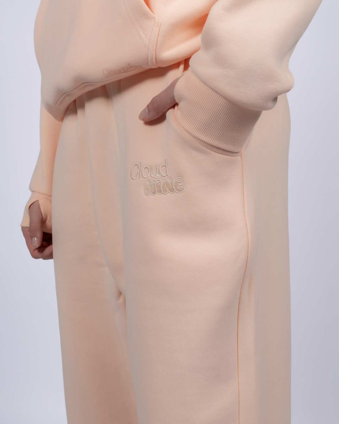 Aromatherapy Sweatpants - Peach - image 03