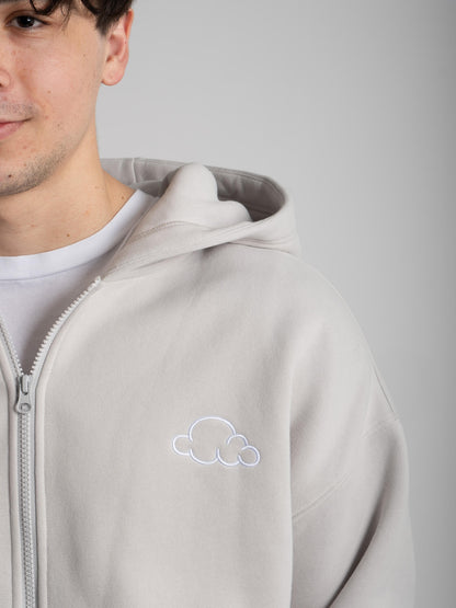 Quality Grey Zip Up