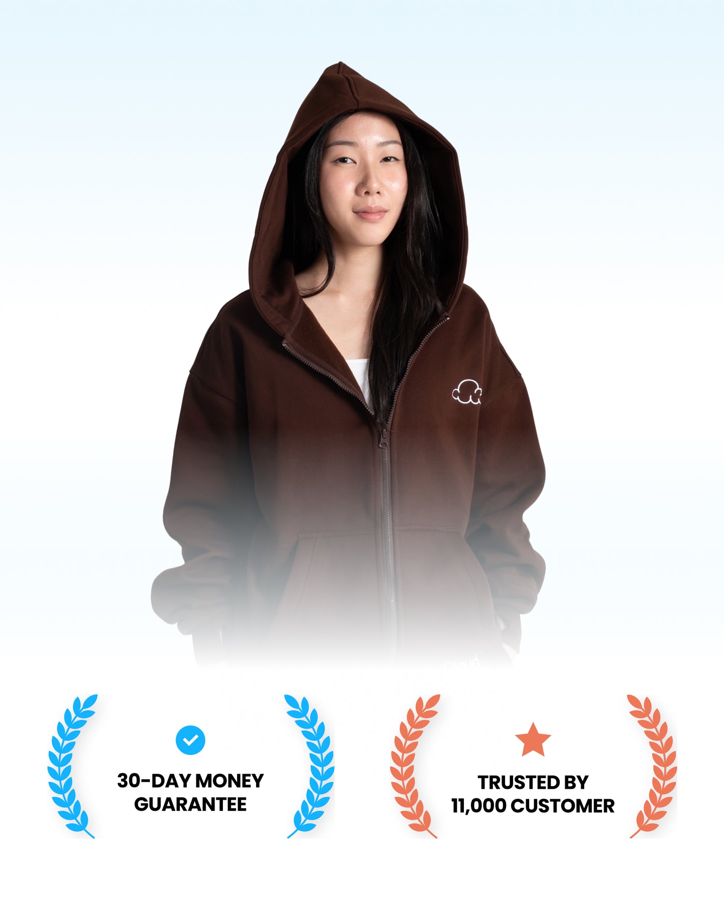 Cloud Zip-Up Hoodie