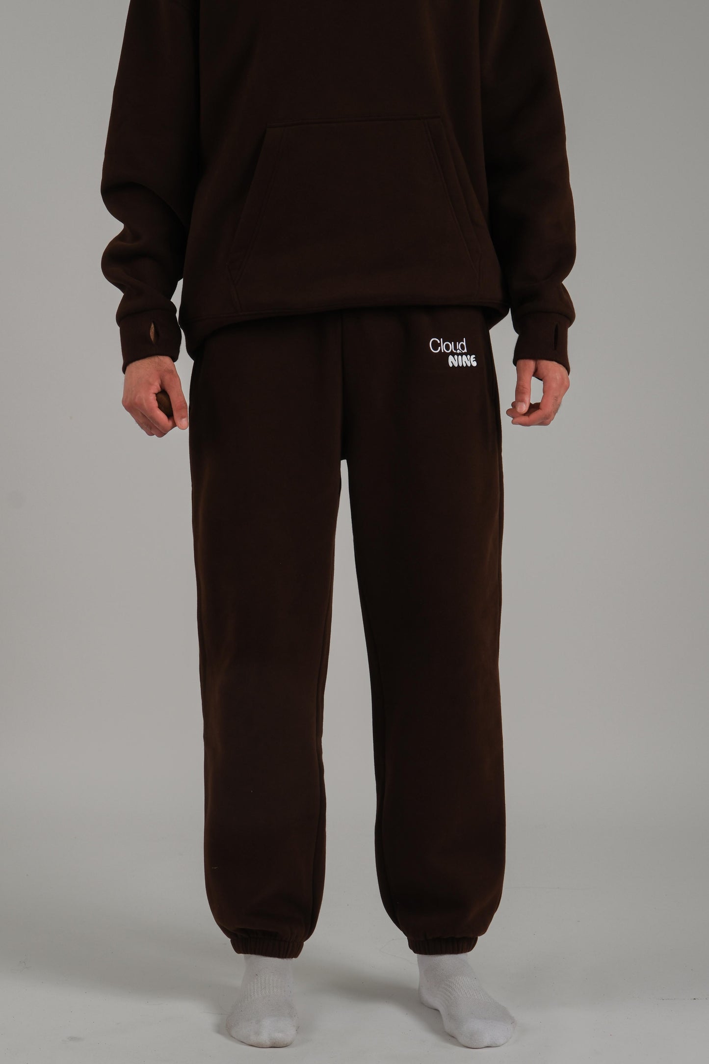 brown sweatpants​