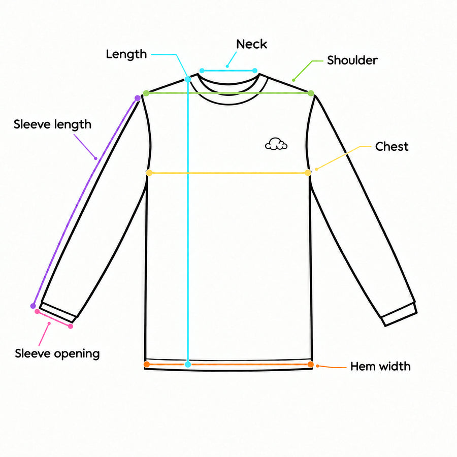 Sensory Long Sleeve Tee Kids