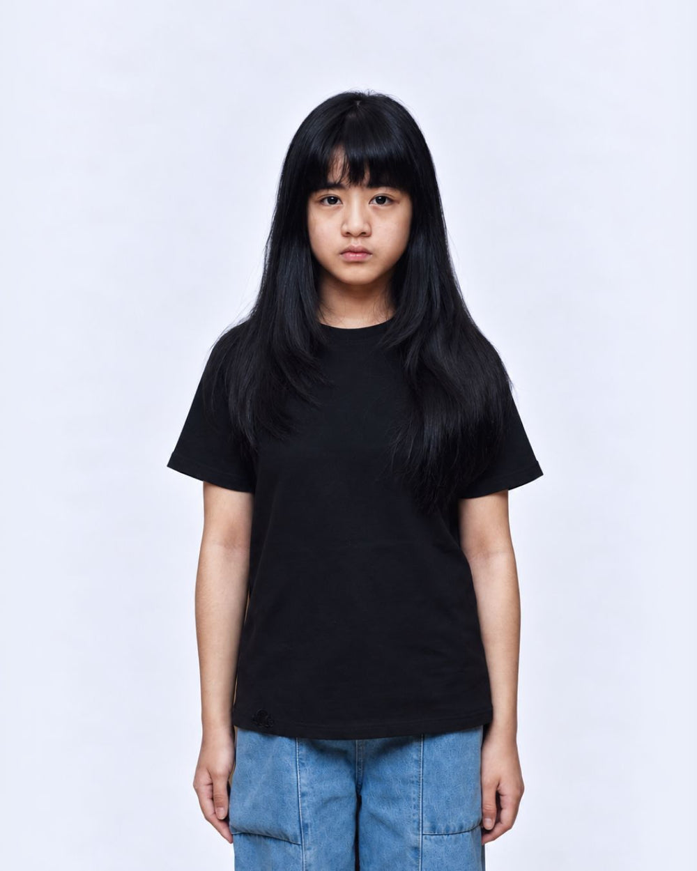 Black sensory kids t-shirt front