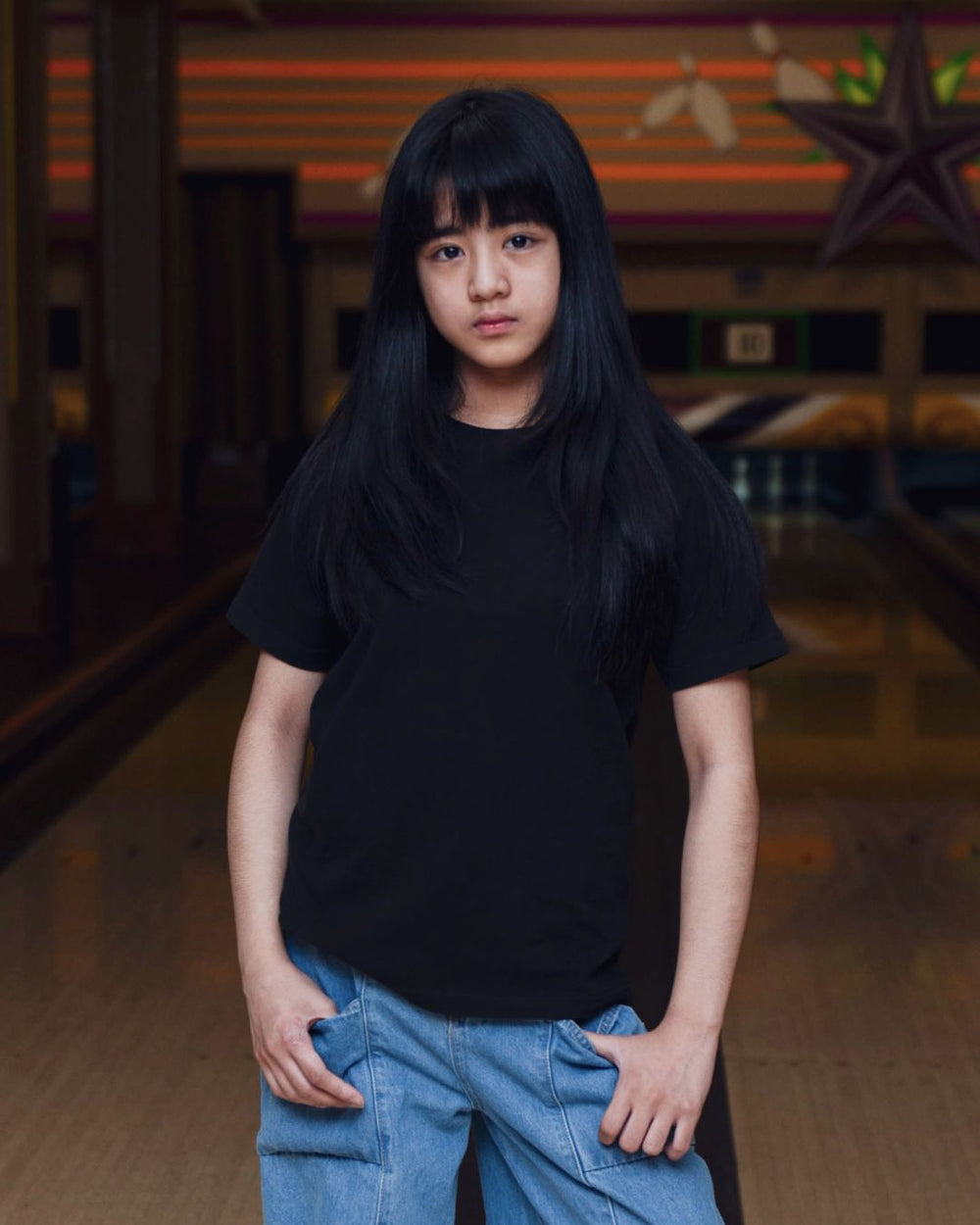 Black sensory kids t-shirt lifestyle