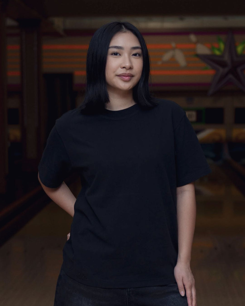 Black sensory t-shirt lifestyle