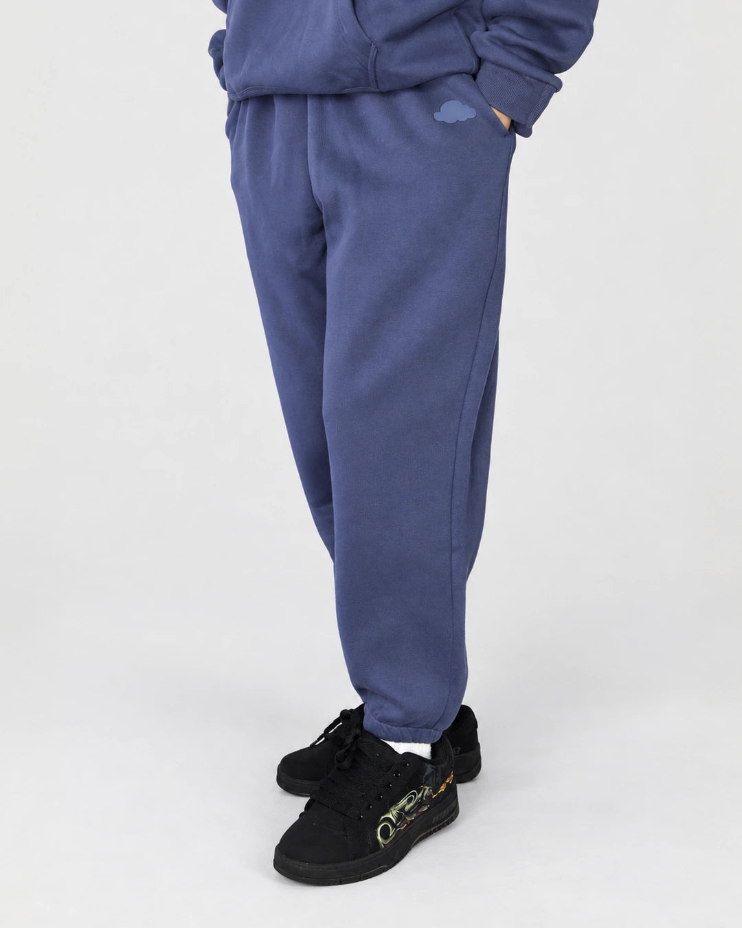 Soothe adult sweatpants in Moonlit Purple - Front view