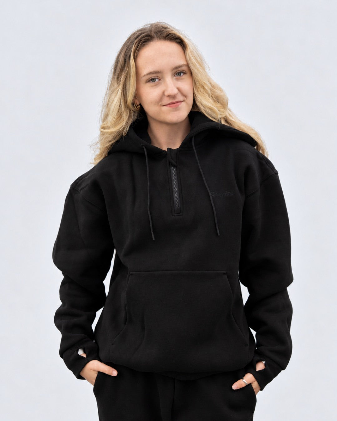 Travel Hoodie in Black, gallery image 1