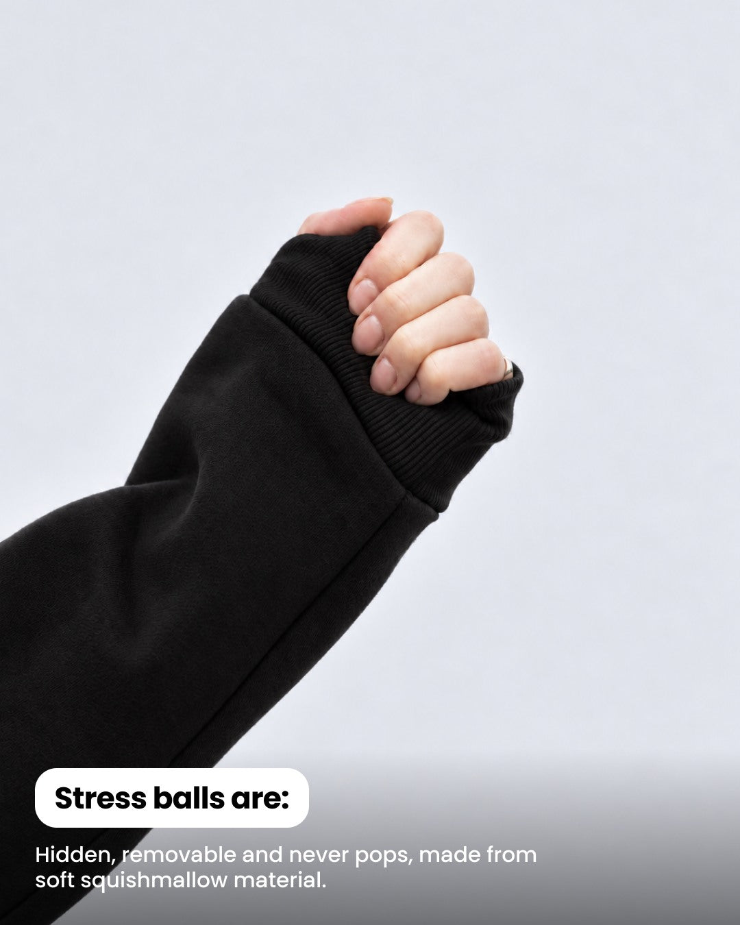 Travel Hoodie in Black, gallery image 6
