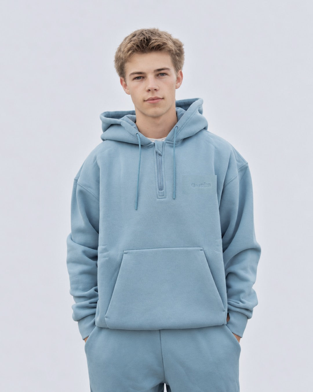 Travel Hoodie in Blue Heaven, gallery image 1